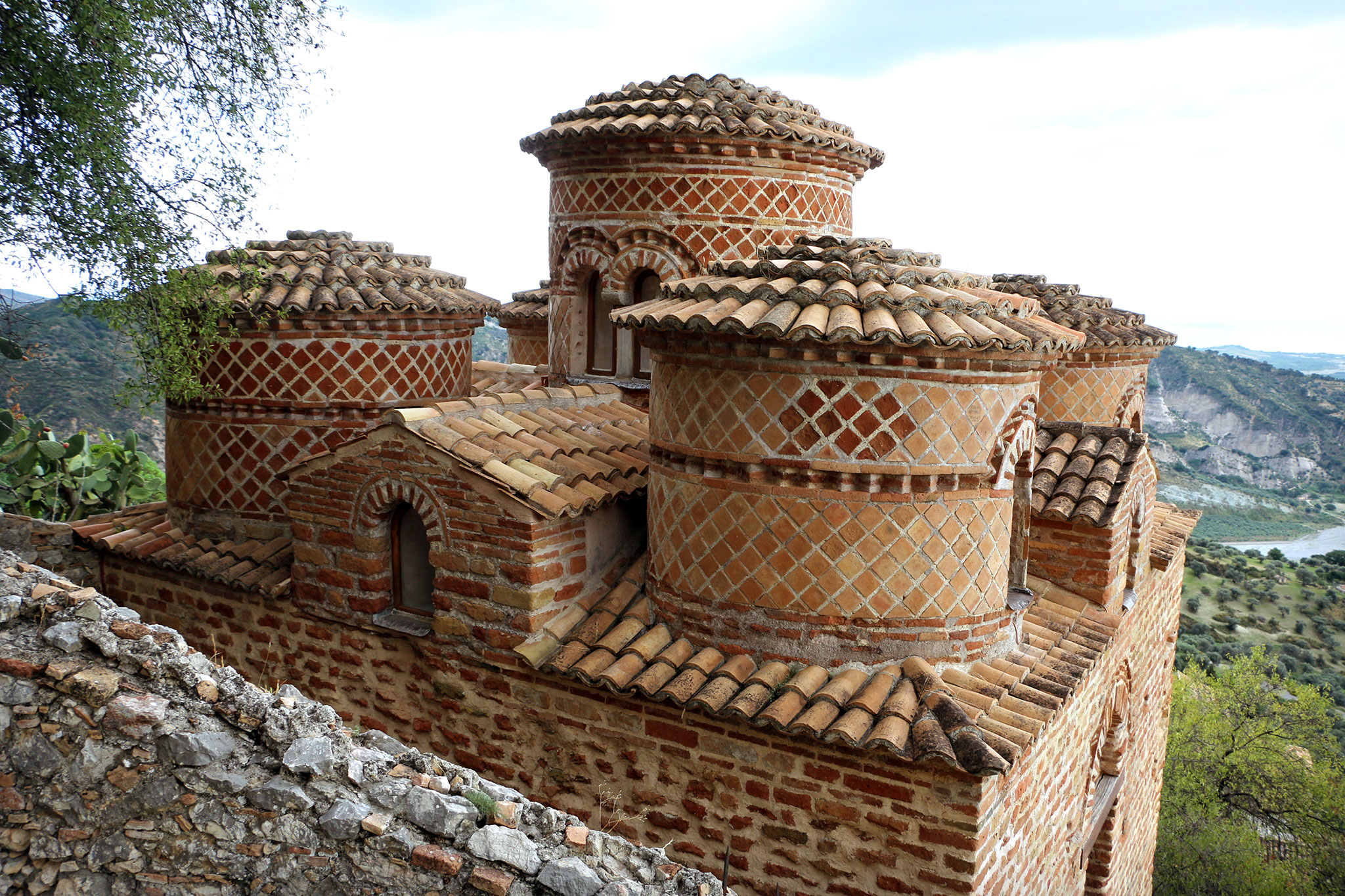 La Cattolica di Stilo, 10th century Byzantine church in Stilo, Calabria